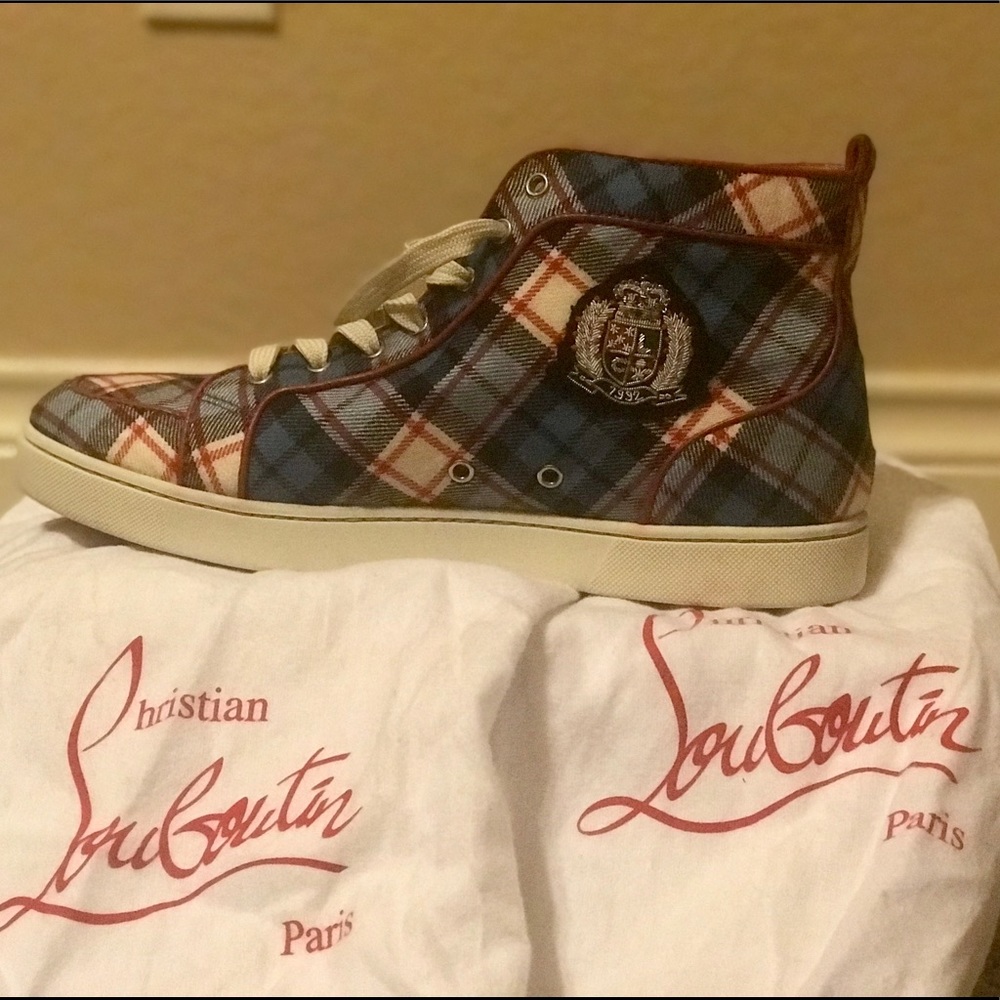 Tartan Rantus orlato mens plaid shoes size 46